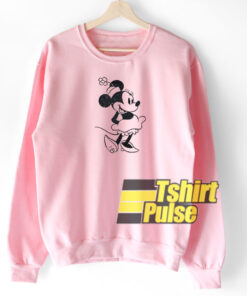 Minnie Mouse and Flower sweatshirt 1