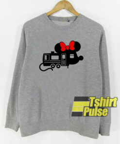 Minnie Mouse ears sweatshirt