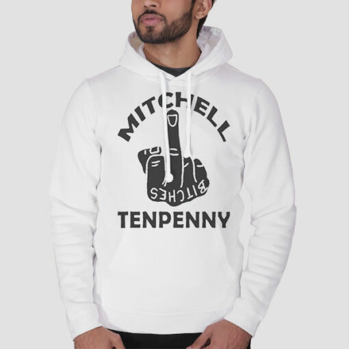 Mitchell Tenpenny Bitches Middle Finger Shirt Cheap