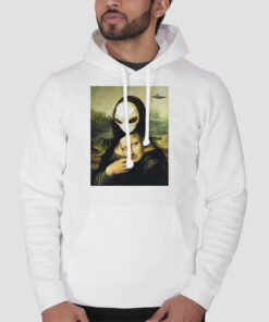 Mona Lisa Alien UFO Mask Fun Shirt Cheap 2 Mona Lisa Alien UFO Mask Fun Shirt Cheap 3