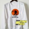 Moon Bigfoot Gone Squatchin sweatshirt