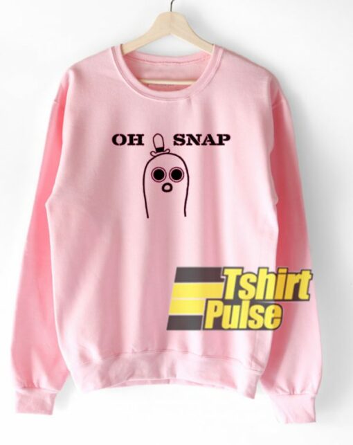 Mr Oh snap sweatshirt