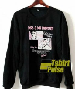 Mrs & Mr Monster sweatshirt