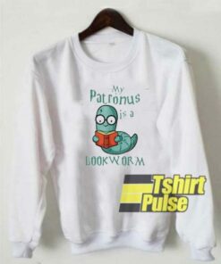 My Patronus Is A Bookworm 2021 sweatshirt