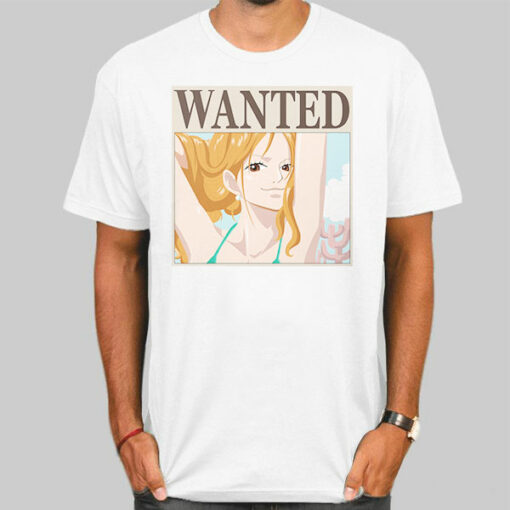 Nami Wanted Poster One Piece Sweatshirt Cheap