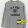 New York University Grey sweatshirt