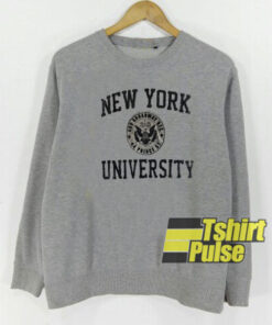 New York University Grey sweatshirt