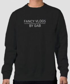 Niki and Gabi Merch Fancy Vlogs by Gab Sweatshirt Cheap 4
