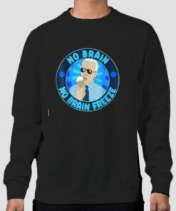 No Brain Freeze Joe Biden Ice Cream Sweater Cheap 4