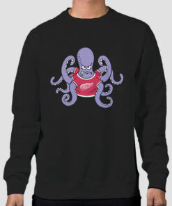 Octopus Vintage Red Wings Sweatshirt Cheap Octopus Vintage Red Wings Sweatshirt Cheap