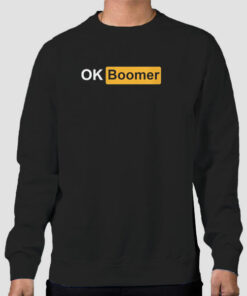 Ok Boomer Merch Meme Hub Logo Sweatshirt Cheap Ok Boomer Merch Meme Hub Logo Sweatshirt Cheap
