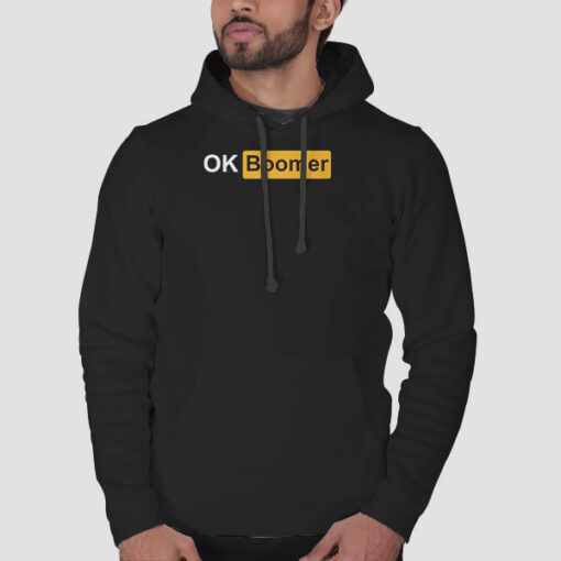 Ok Boomer Merch Meme Hub Logo Sweatshirt Cheap