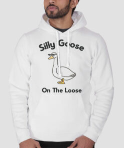 On the Loose Silly Goose Sweatshirt Cheap