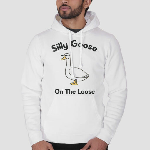 On the Loose Silly Goose Sweatshirt Cheap