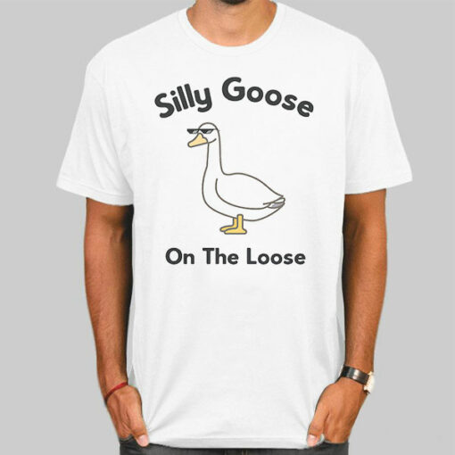 On the Loose Silly Goose Sweatshirt Cheap