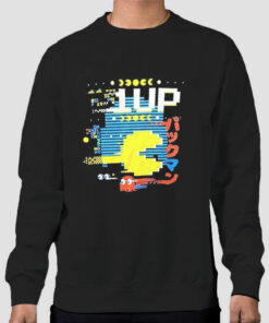 Pacman Parody Gaming 1up Sweatshirt Cheap Pacman Parody Gaming 1up Sweatshirt Cheap