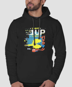 Pacman Parody Gaming 1up Sweatshirt Cheap