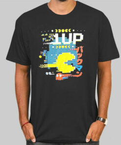 Pacman Parody Gaming 1up Sweatshirt Cheap 3