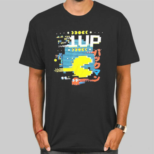 Pacman Parody Gaming 1up Sweatshirt Cheap