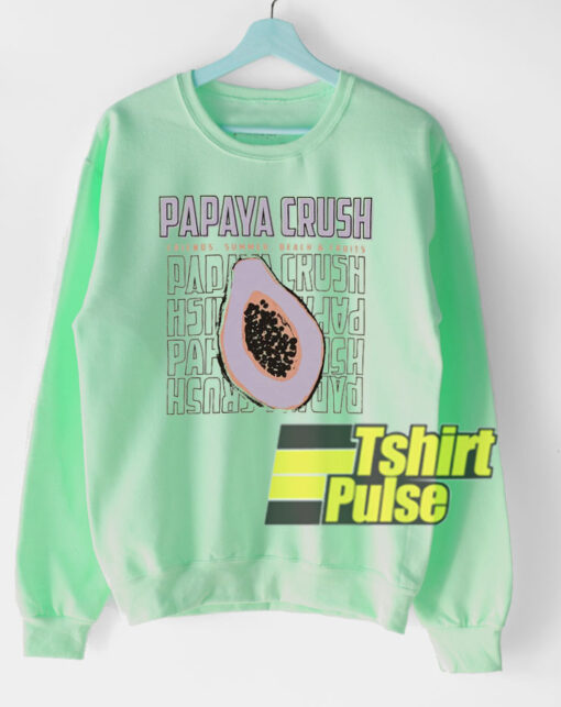 Papaya Crush sweatshirt