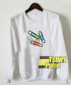 Paper Clips Cartoon sweatshirt