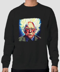 Parody Bernie Sanders Saiyan Sweatshirt Cheap Parody Bernie Sanders Saiyan Sweatshirt Cheap