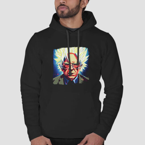 Parody Bernie Sanders Saiyan Sweatshirt Cheap