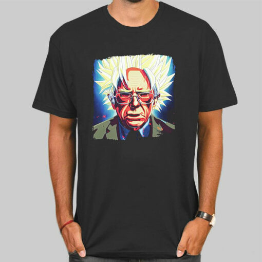 Parody Bernie Sanders Saiyan Sweatshirt Cheap