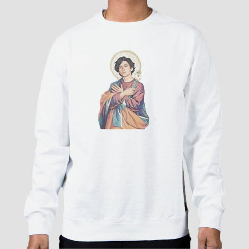 Parody Jesus Timothee Chalamet Sweatshirt Cheap