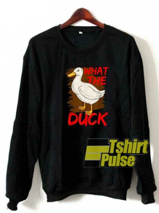 Parody What The Duck sweatshirt