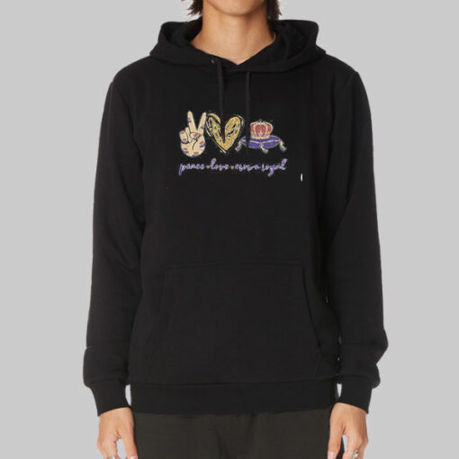 Peace Love Crown Royal Sweatshirt Cheap