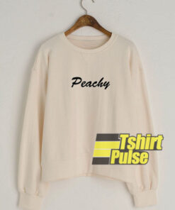 Peachy sweatshirt