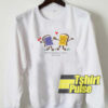 Peanut butter and jelly sweatshirt
