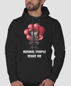 Pennywise Normal People Scare Me Sweatshirt Cheap
