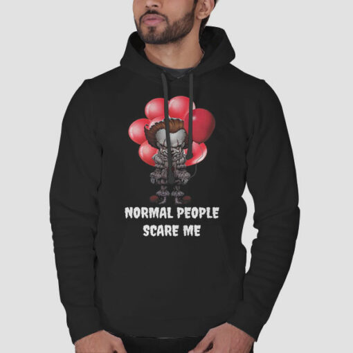 Pennywise Normal People Scare Me Sweatshirt Cheap