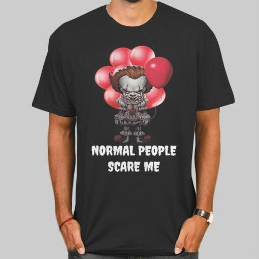 Pennywise Normal People Scare Me Sweatshirt Cheap