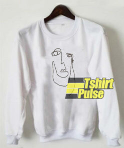 Picasso face sweatshirt