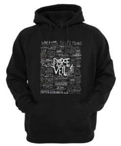 Pierce The Veil lyrics Hoodie