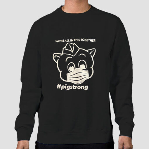 Piggly Wiggly Merchandise Porky Pig Sweatshirt Cheap