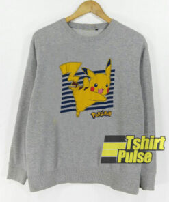 Pikachu Stripe sweatshirt