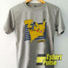 Pikachu Stripe t-shirt for men and women tshirt