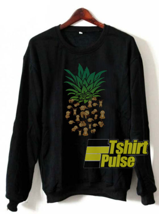 Pineapple sloth sweatshirt