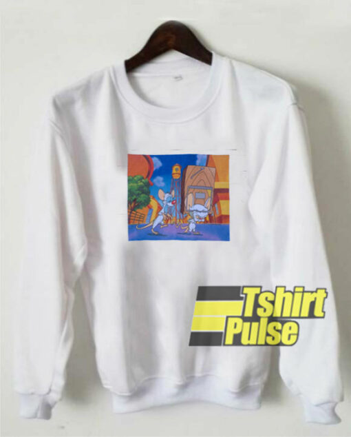 Pinky And The Brain sweatshirt