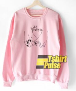Pinky Promise Art sweatshirt