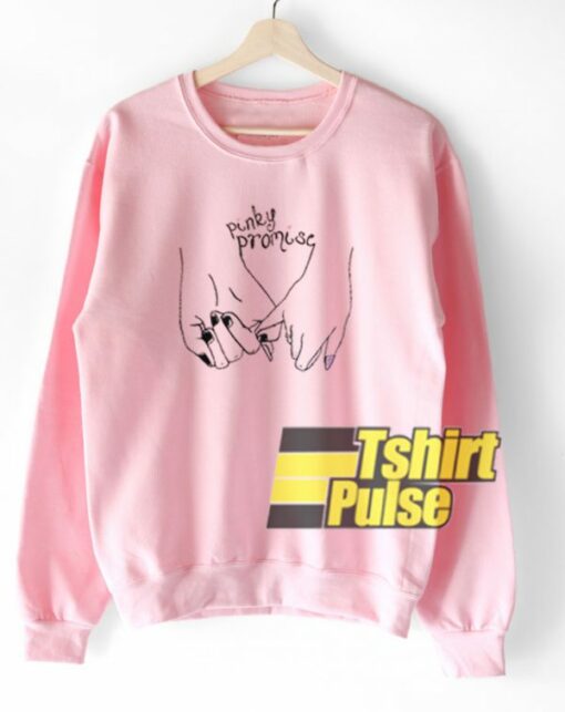 Pinky Promise Art sweatshirt