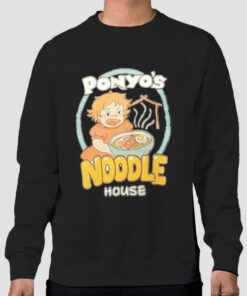 Ponyo Ramen Bowl Noodle House Sweatshirt Cheap Ponyo Ramen Bowl Noodle House Sweatshirt Cheap