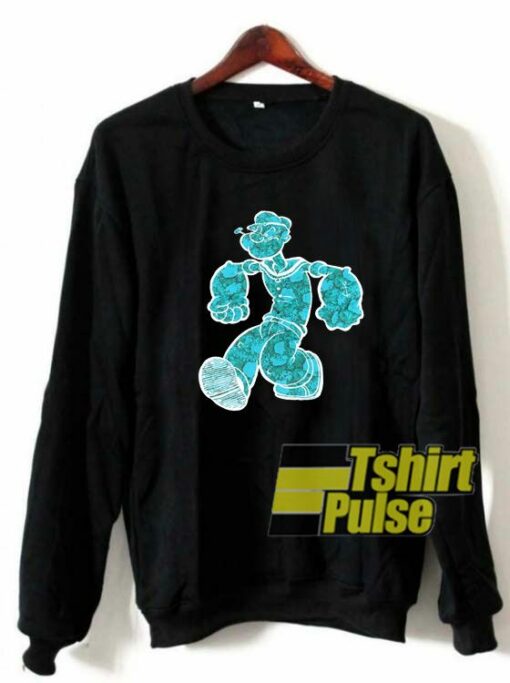 Popeye Cartoon Spinach sweatshirt