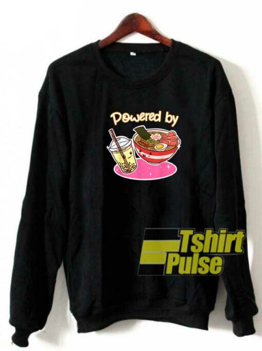 Powered By Food Lover sweatshirt