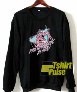 Prehistoric Beauty Print sweatshirt
