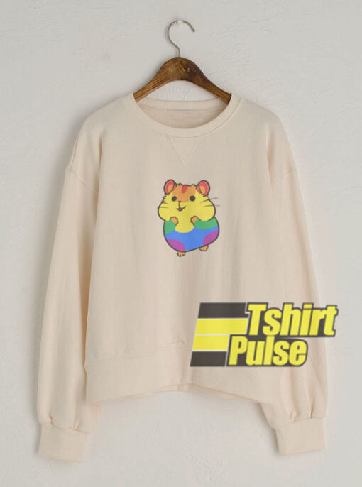 Pride Hamster sweatshirt